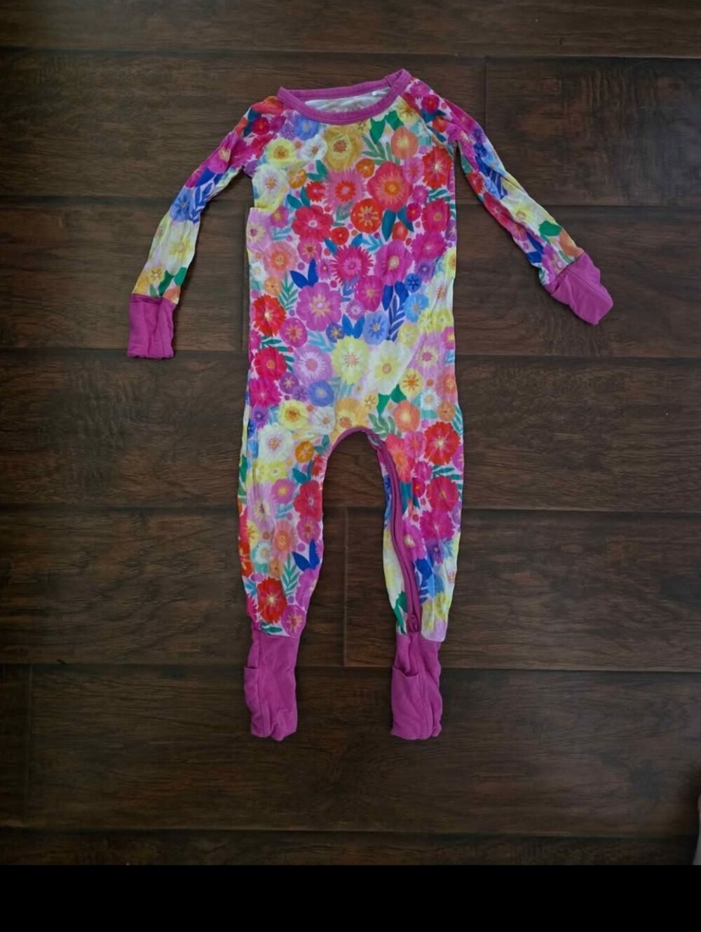 Little Sleepies Bamboo Floral Print Sleeper